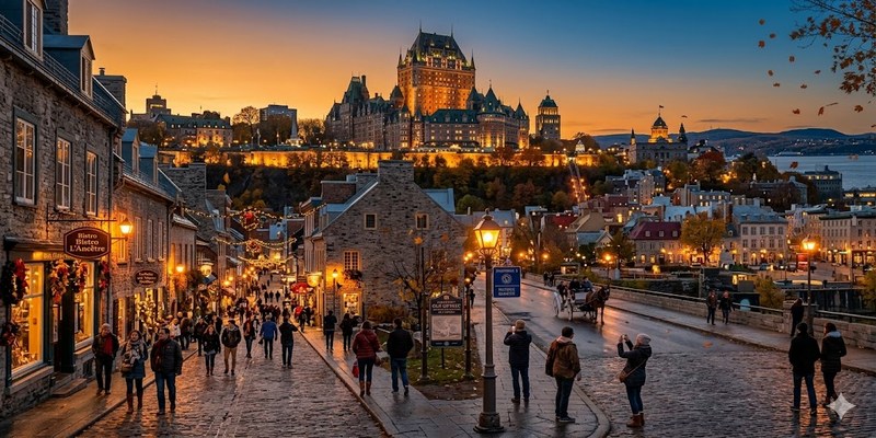 Đắm Mình Trong Lịch Sử Của Phố Cổ Quebec (Old Quebec City)